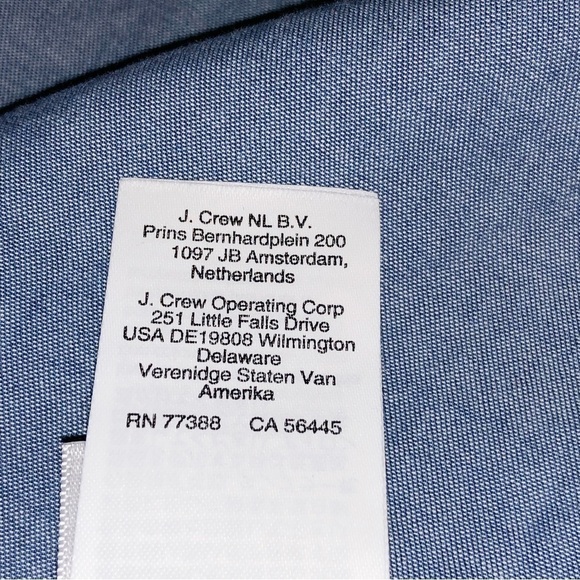 Crewcuts Chambray Blue Dress Size 4 - Picture 8 of 10